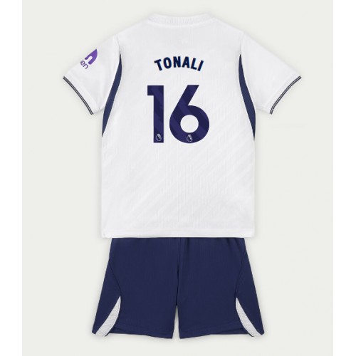Tottenham Hotspur Sandro Tonali #16 Koti Peliasu Lasten 2026-27 Lyhythihainen (+ Lyhyet housut)
